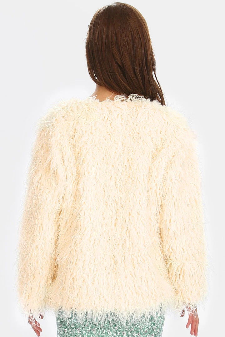 STORETS Valerie Fluffy Shaggy Jacket