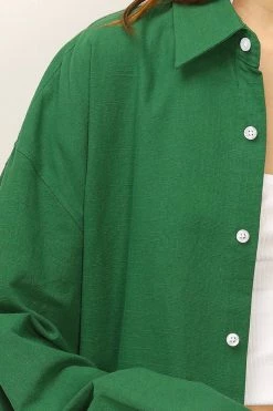 STORETS Influencer Sadie Boyfriend Linen Shirt BEST-SELLERS