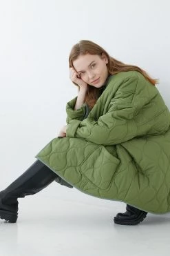 STORETS Delilah Supersized Quilted Coat CLOTHING