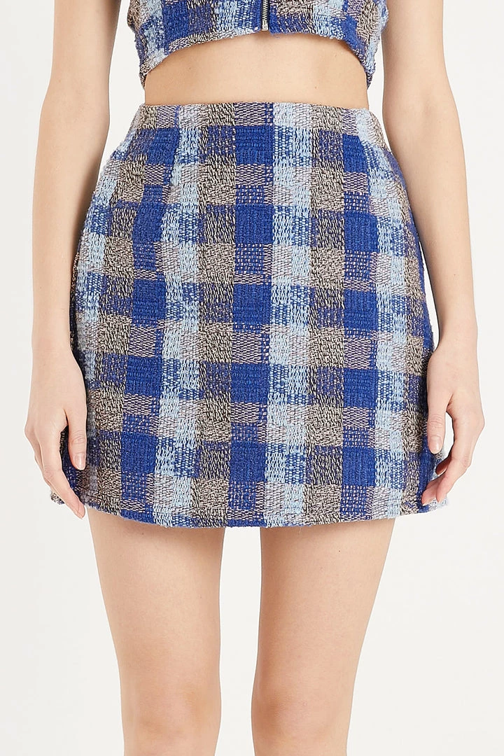 STORETS Remi Tweed Hline Skirt