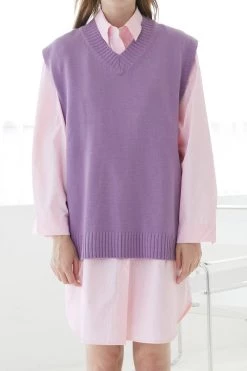 STORETS Allison Oversized Sweater Vest