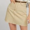 STORETS CLOTHING Gemma Belted Denim Skirt