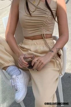 STORETS Grace Asymmetric Ruched Top