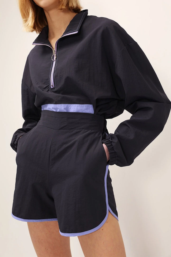 STORETS Joy Contrast Trim Running Shorts CLOTHING