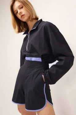 STORETS Joy Contrast Trim Running Shorts CLOTHING