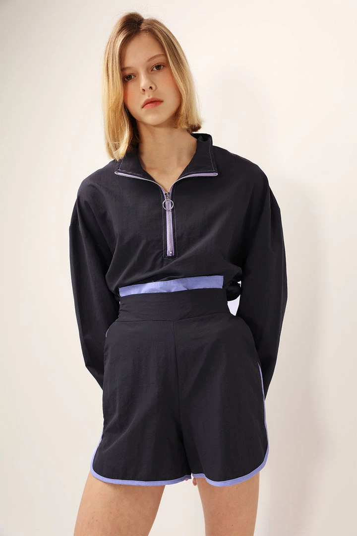 STORETS Joy Contrast Trim Running Shorts CLOTHING