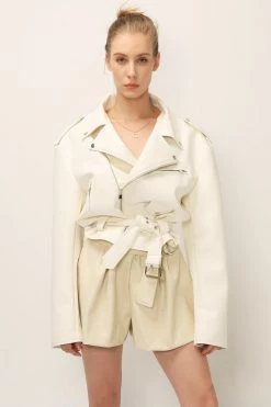 STORETS BEST-SELLERS Emma Pleather Rider Jacket