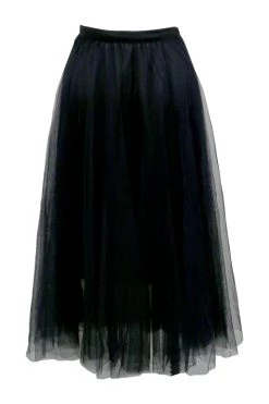 STORETS Dalary Pleated Tulle Skirt CLOTHING