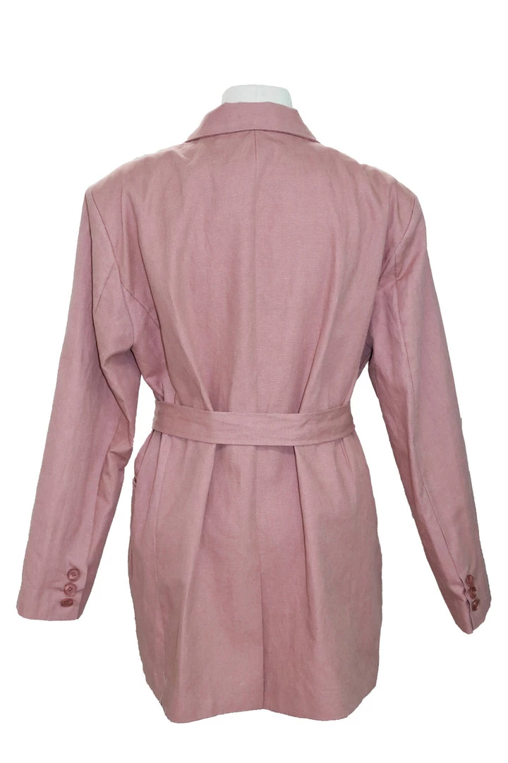 STORETS Marissa Linen Oversized Jacket CLOTHING