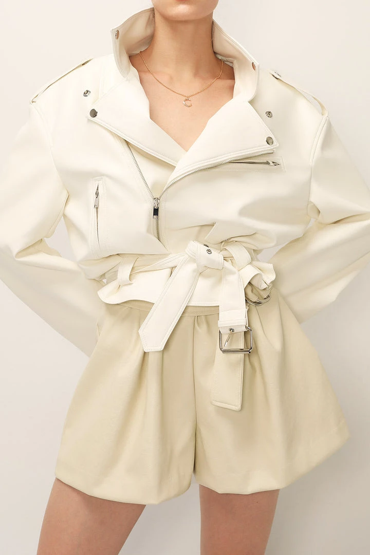 STORETS Emma Pleather Rider Jacket BEST-SELLERS