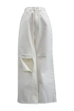 STORETS CLOTHING Haily Slash Ripped Jeans