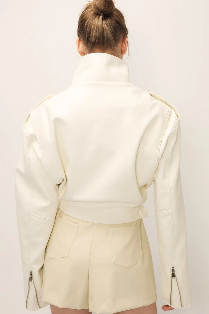 STORETS BEST-SELLERS Emma Pleather Rider Jacket