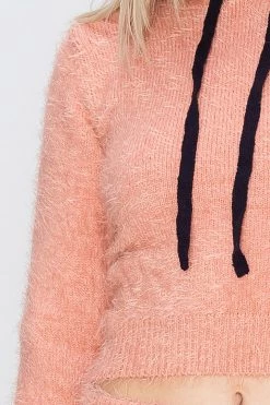 STORETS SALE Melanie Fuzzy Hoodie Sweater