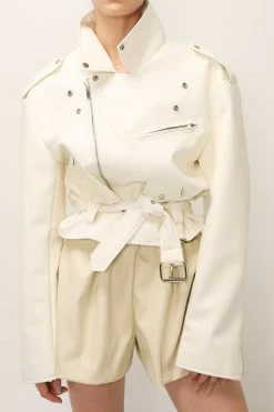 STORETS BEST-SELLERS Emma Pleather Rider Jacket