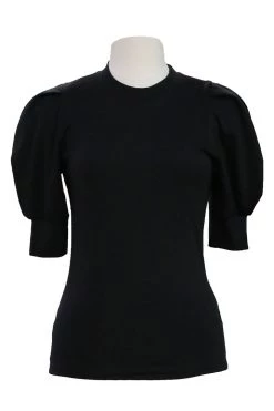 STORETS CLOTHING Holly Half Puff Sleeve Top