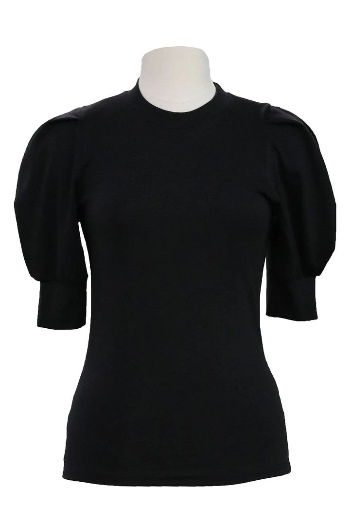 STORETS CLOTHING Holly Half Puff Sleeve Top