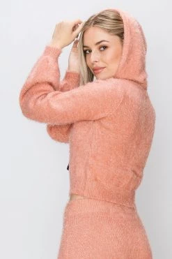 STORETS SALE Melanie Fuzzy Hoodie Sweater