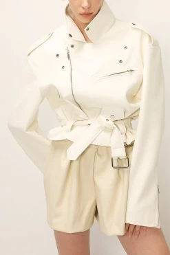 STORETS BEST-SELLERS Emma Pleather Rider Jacket