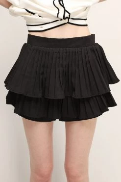STORETS Influencer BEST-SELLERS Clara Pleated Ruffle Skort