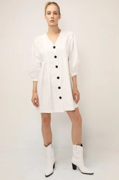 STORETS SALE Madelyn Puffed Pintuck Dress CLOTHING