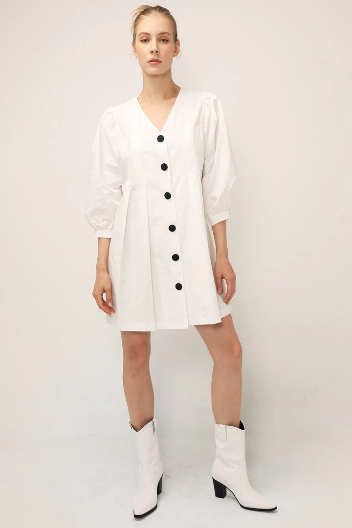 STORETS SALE Madelyn Puffed Pintuck Dress CLOTHING