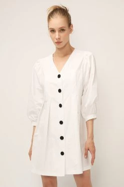 STORETS SALE Madelyn Puffed Pintuck Dress CLOTHING