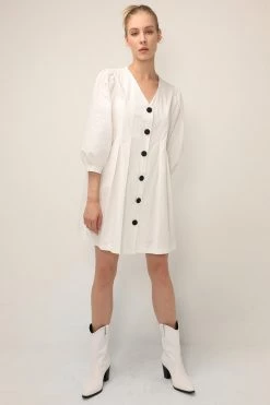 STORETS SALE Madelyn Puffed Pintuck Dress CLOTHING