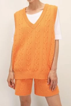 STORETS CLOTHING Harper Knitted Vest And Shorts Set