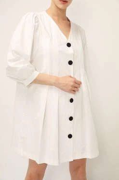 STORETS SALE Madelyn Puffed Pintuck Dress CLOTHING