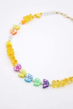 STORETS Gummy Bear Beaded Necklace ACCESSORIES