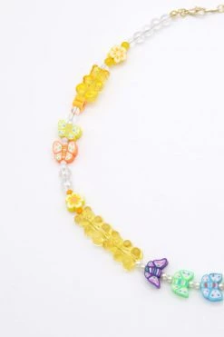 STORETS Gummy Bear Beaded Necklace ACCESSORIES