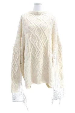 STORETS CLOTHING Sadie Shirt Combo Knit Pullover