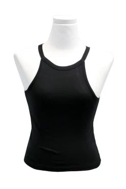 STORETS Bridget Cropped Halter Top