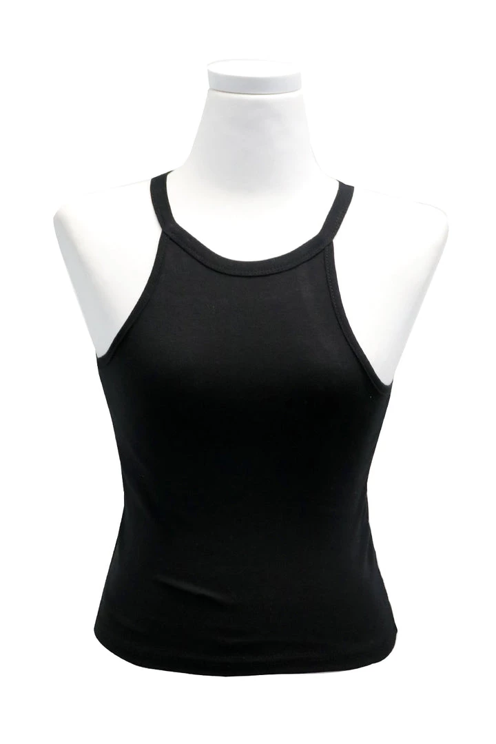 STORETS Bridget Cropped Halter Top