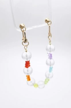 STORETS ACCESSORIES Clear Phone Case W/Strap Holder