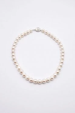 STORETS ACCESSORIES Classic Faux Pearl Necklace