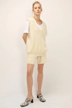 STORETS CLOTHING Harper Knitted Vest And Shorts Set