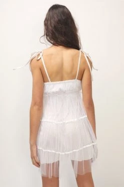 STORETS Amina Tiered Sheer Dress