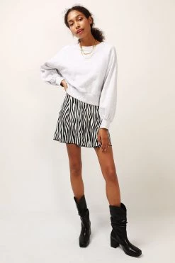 STORETS Julie Cropped Sweatshirt CLOTHING