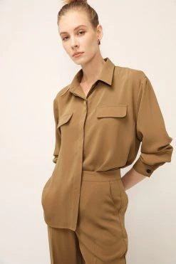 STORETS Camilla Flap Pocket Shirt