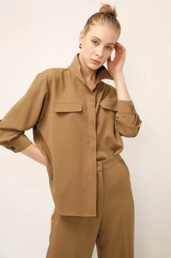 STORETS Camilla Flap Pocket Shirt