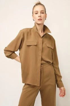 STORETS Camilla Flap Pocket Shirt