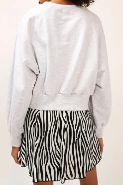 STORETS Julie Cropped Sweatshirt CLOTHING