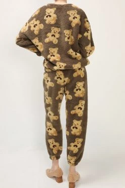 STORETS Riley Teddy Borg Pajama Set CLOTHING