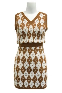 STORETS Cherie Sweater Top And Skirt Set CLOTHING