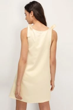 STORETS CLOTHING Kai Flared Satin Dress