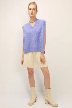 STORETS SALE Esther Cable Knit Vest