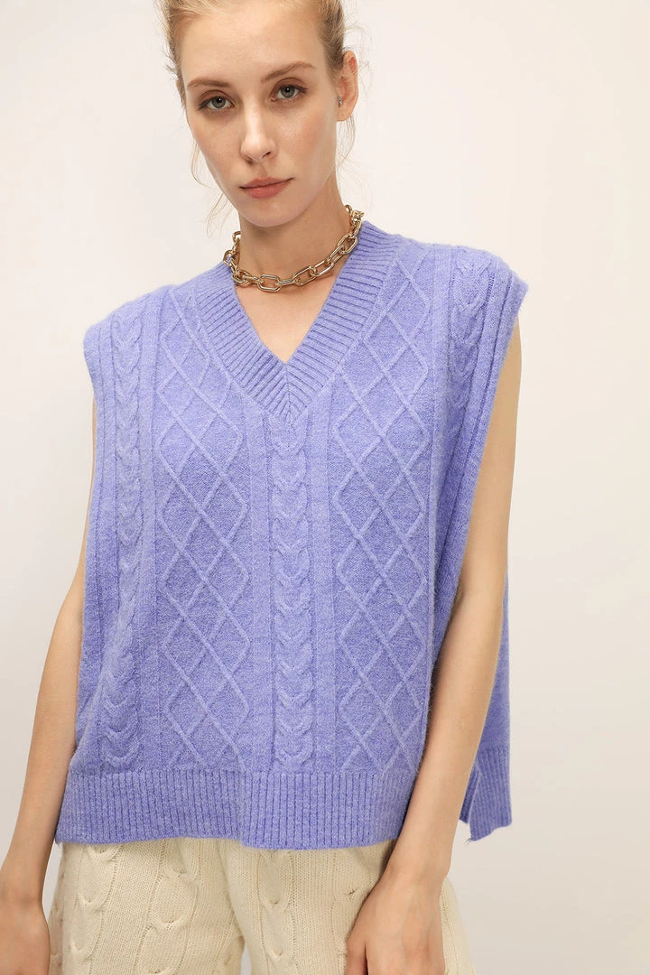 STORETS SALE Esther Cable Knit Vest