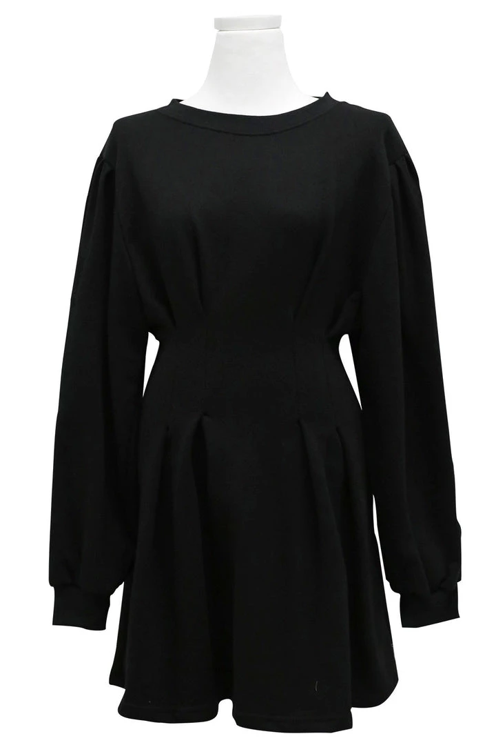 STORETS CLOTHING Maya Smocked Sweat Dress