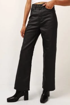 STORETS SALE CLOTHING Hazel Pleather Look Pants